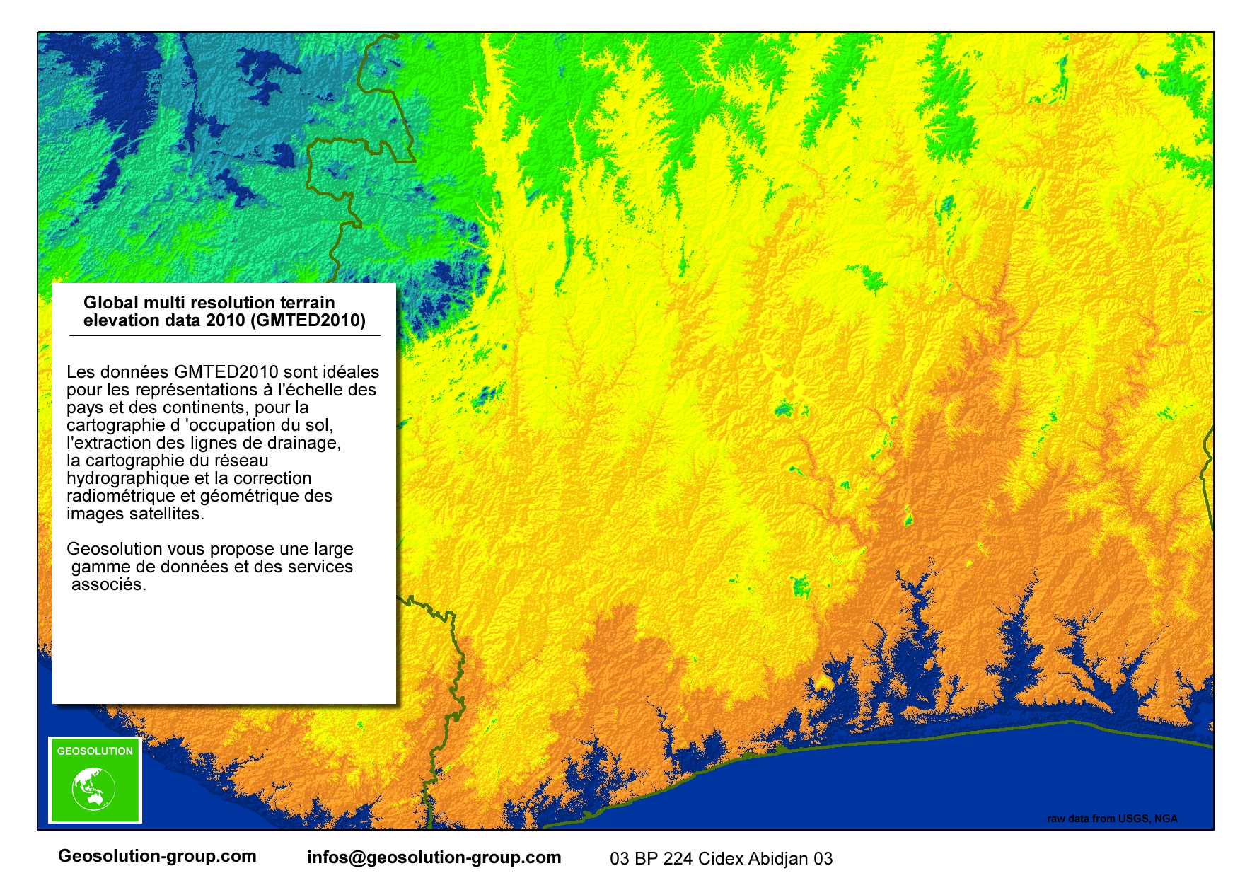 Global Multi-resolution Terrain Elevation Data 2010 (GMTED2010 ...